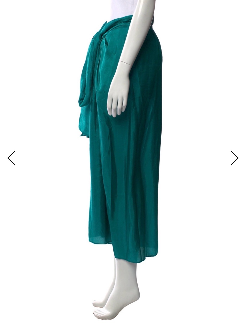 Julia Amory Cartagena Silk Skirt View 3
